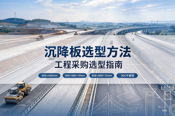 山城沉降板选择方法