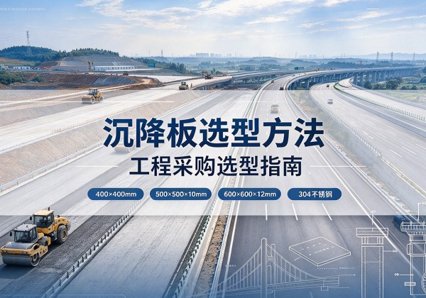 山城沉降板选择方法